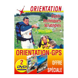 Set van 2 DVD's: Oriëntatie: cartografie en GPS