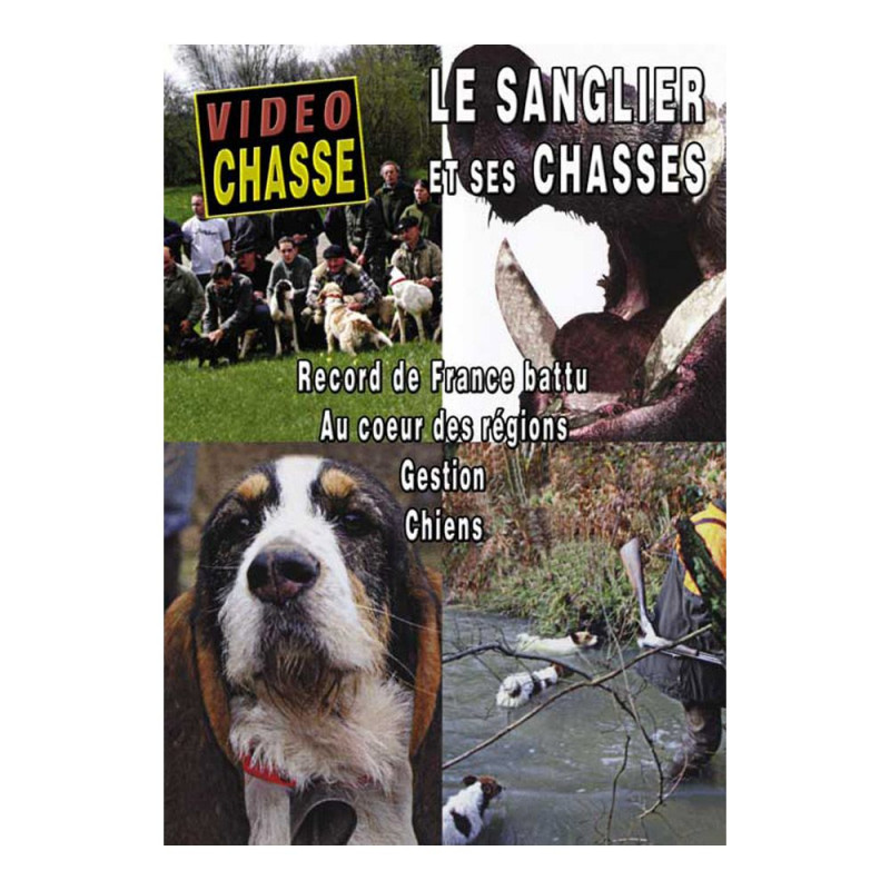 DVD : Sanglier et chasse : record de France