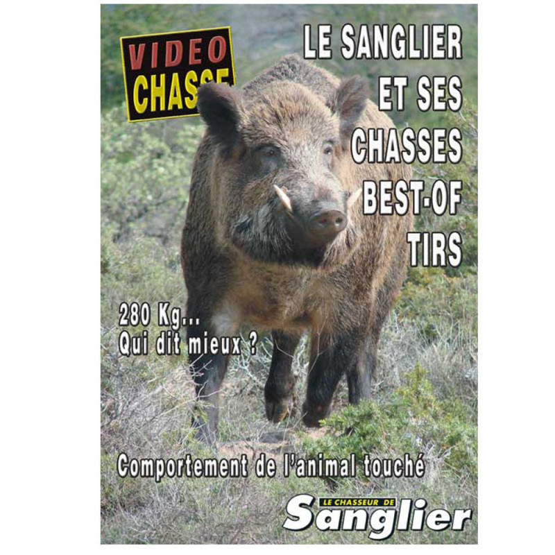 DVD : Le sanglier et ses chasses : Best-of Tirs
