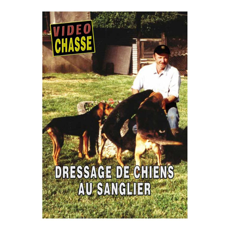 Dvd : Dressage De Chiens Au Sanglier (in het Frans)