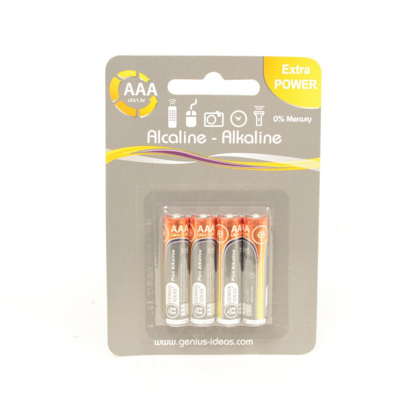 4 batterijen Lr3 / AAA