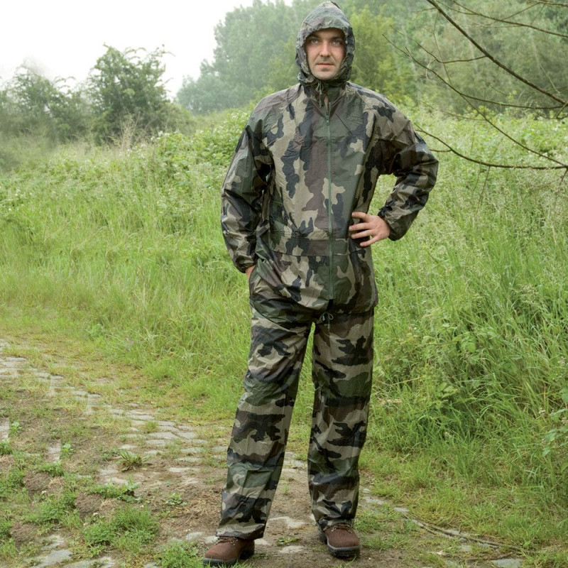 Ensemble Anti-Pluie camouflage militaire Taille vêtement L Coloris Camo CE