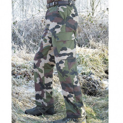Camouflage fleece broek F1