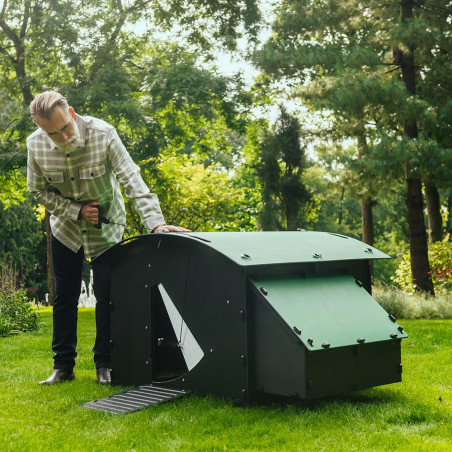 Poulailler Plastique Recycl Poules Ducatillon Belgique