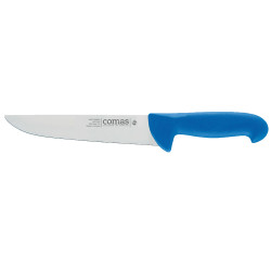 Couteau boucher bleu