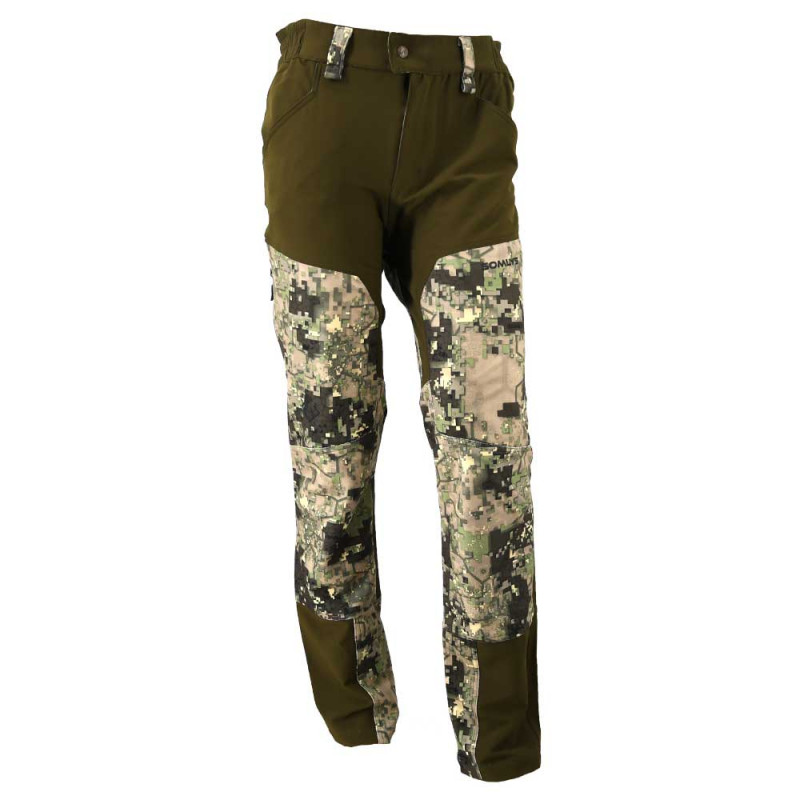 Digitale groene stretchbroek maat 38 t/m 54 Digitale groene stretchbroek maat 38 t/m 54