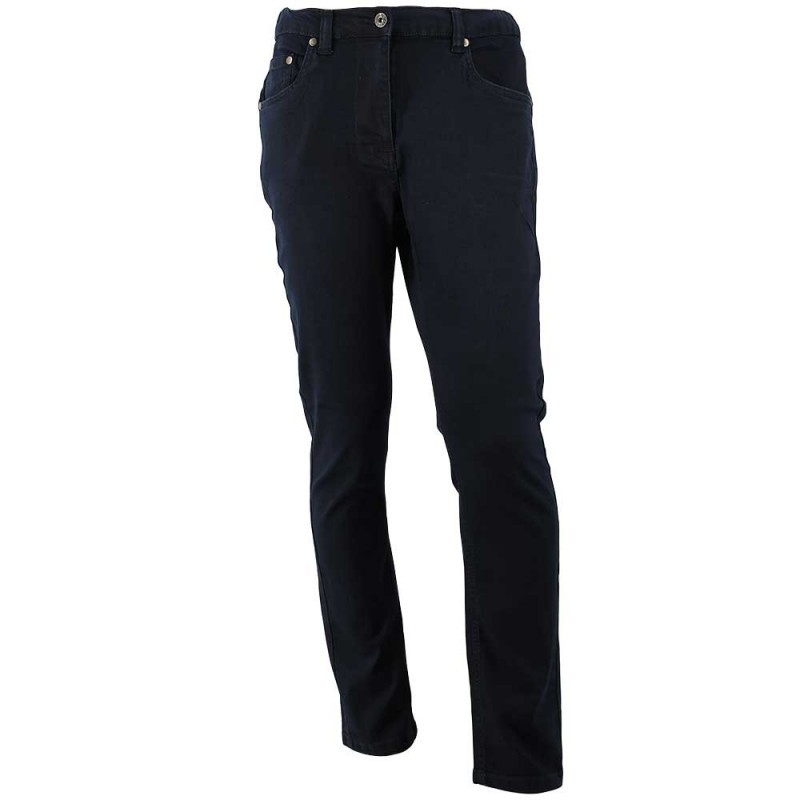 Jeans femme coupe confort Bleu foncé T 38 à 54 Jeans femme coupe confort Bleu foncé T 38 à 54