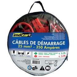 Câble démarrage 25mm² 3,5m...