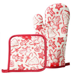 Gant 17x27cm + Manique...