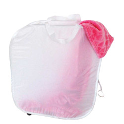 Mobiele wasmand op wieltjes...